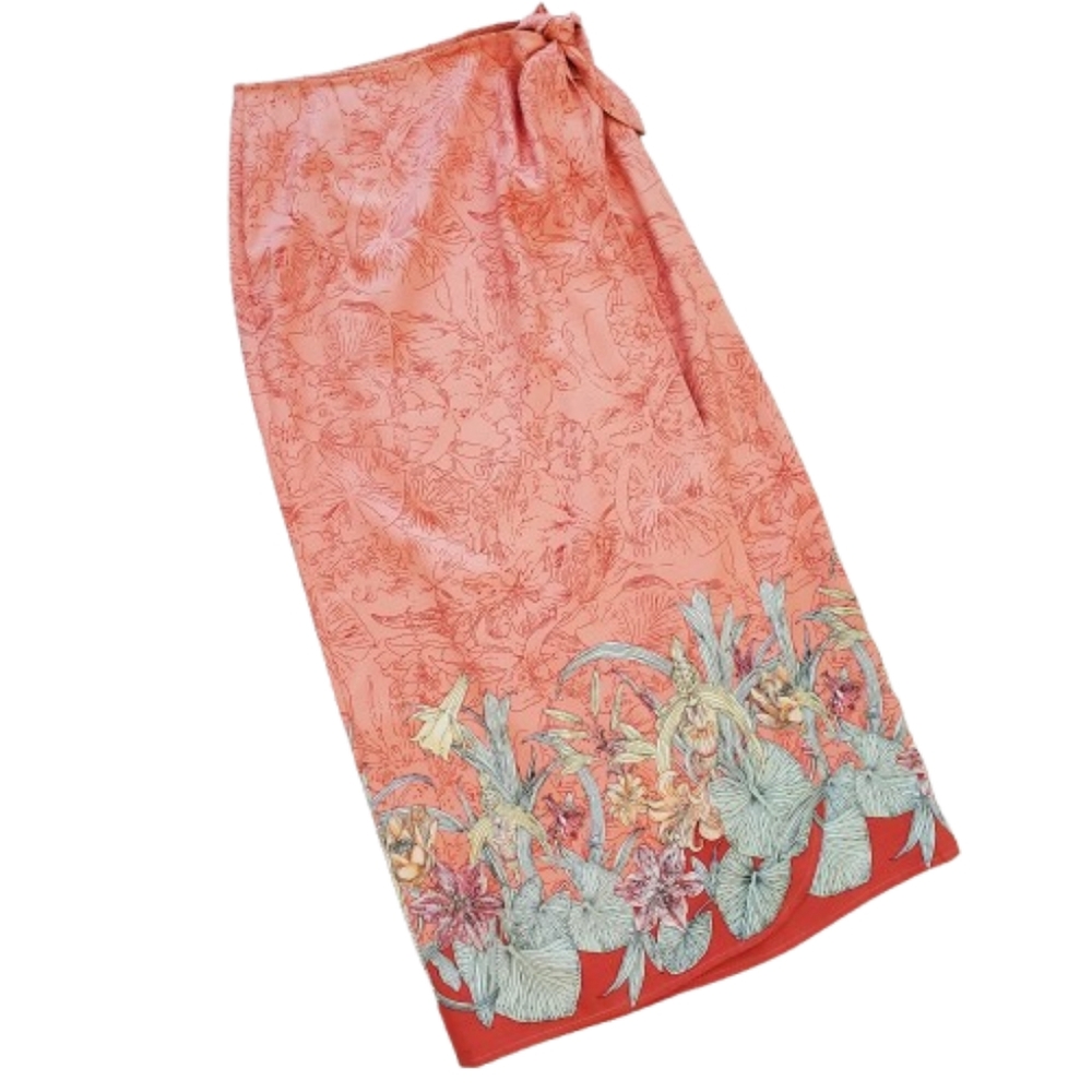 100% silk skirt